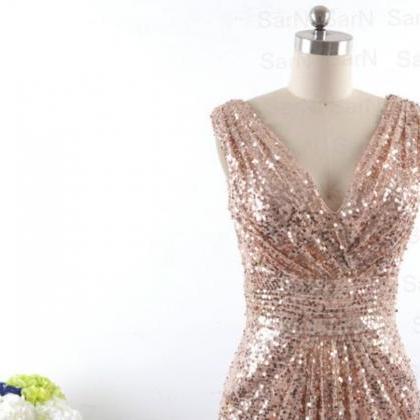 2015new Sequin Long Bridesmaid Dresses, Couture..